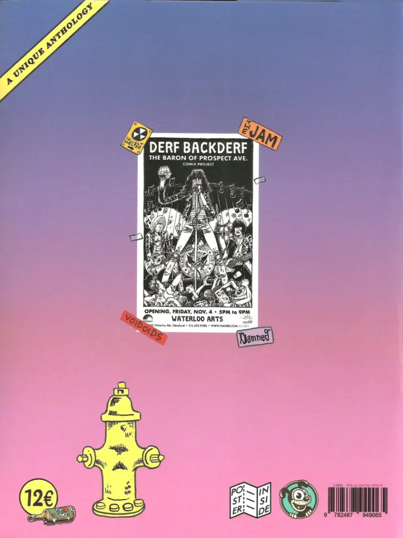 Verso de l'album The Art of ... 6 Derf Backderf