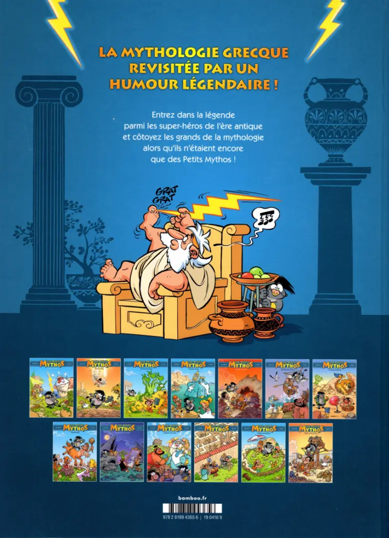 Verso de l'album Les Petits Mythos Tome 8 Centaure parc