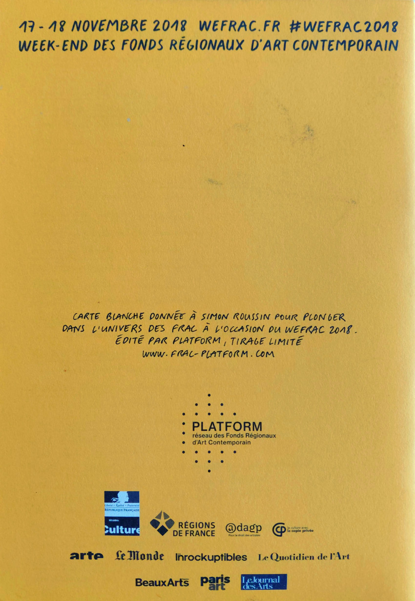 Verso de l'album Wefrac