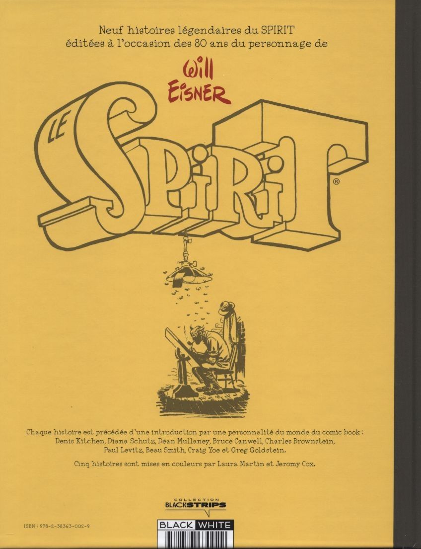 Verso de l'album Le Spirit Spirit