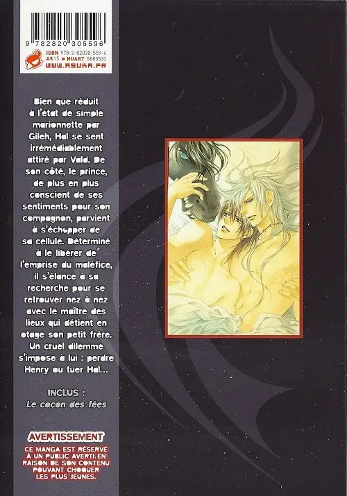 Verso de l'album Crimson Spell 3