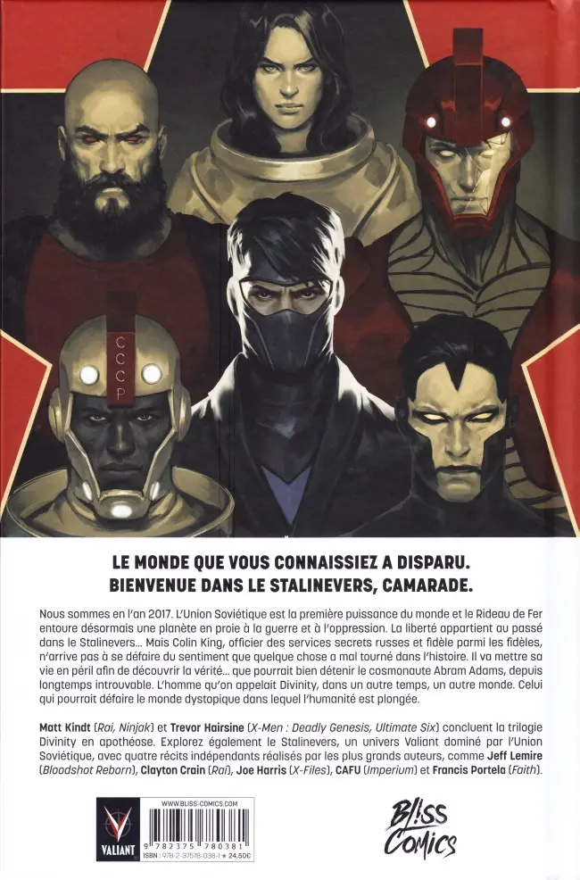 Verso de l'album Divinity III Stalinevers