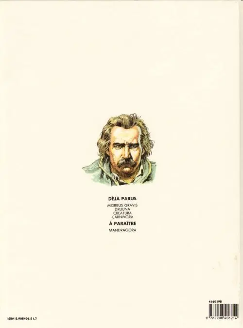 Verso de l'album Druuna Tome 4 Carnivora