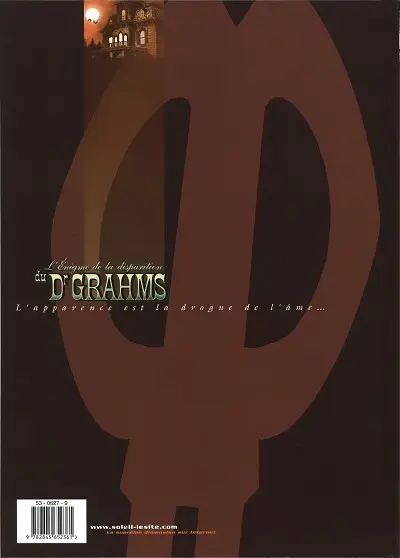 Verso de l'album L'Énigme de la disparition du Dr Grahms Tome 2 L'assassin est parmi nous...