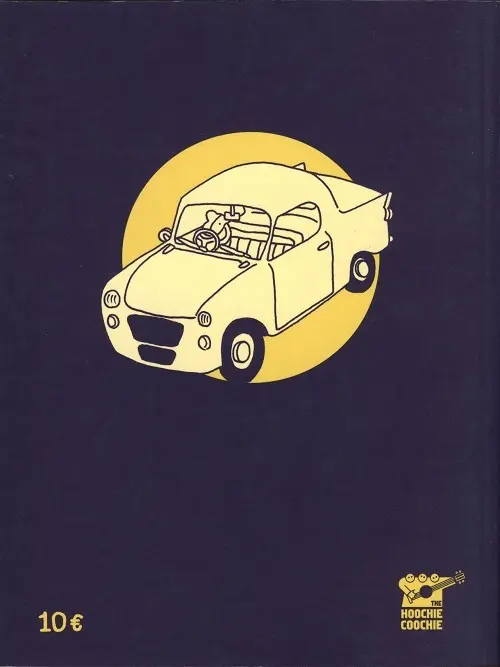 Verso de l'album Francis Bear