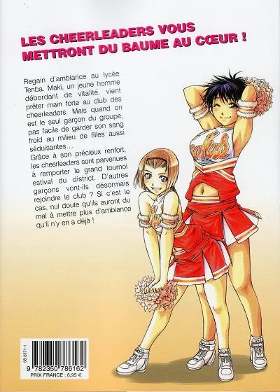 Verso de l'album Go ! Tenba Cheerleaders 2