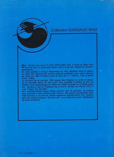 Verso de l'album Hägar Dünor Tome 3 À la vôtre !