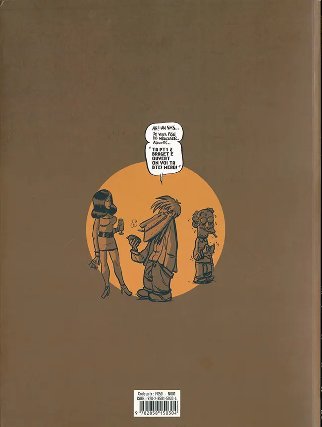 Verso de l'album Hector Kanon Tome 1 Une certaine élite