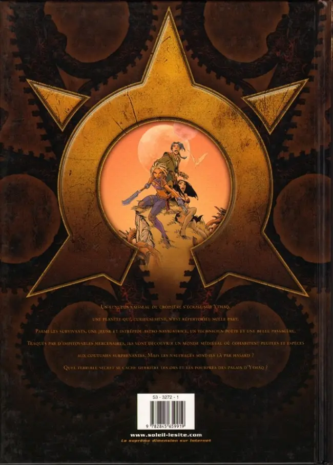 Verso de l'album Les Naufragés d'Ythaq Tome 2 Ophyde La géminée
