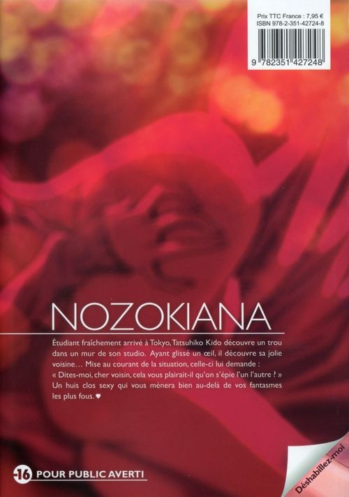 Verso de l'album Nozokiana 1