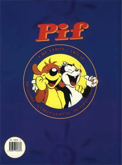 Verso de l'album Pif le chien Soleil Tome 5 Jamais deux sans toi