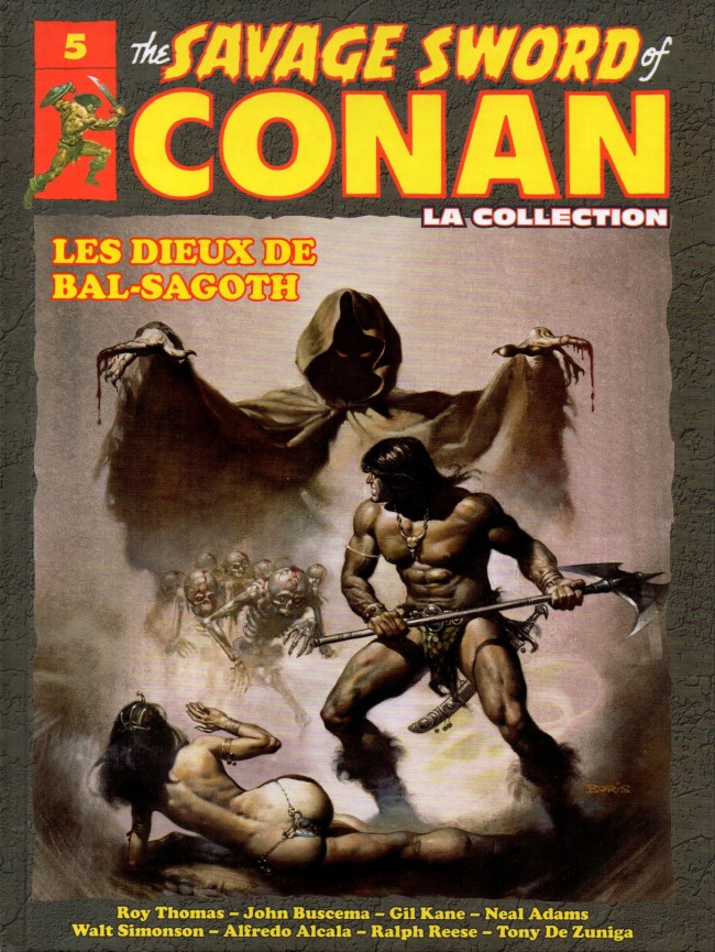 Couverture de l'album The Savage Sword of Conan - La Collection Tome 5 Les dieux de Bal-Sagoth