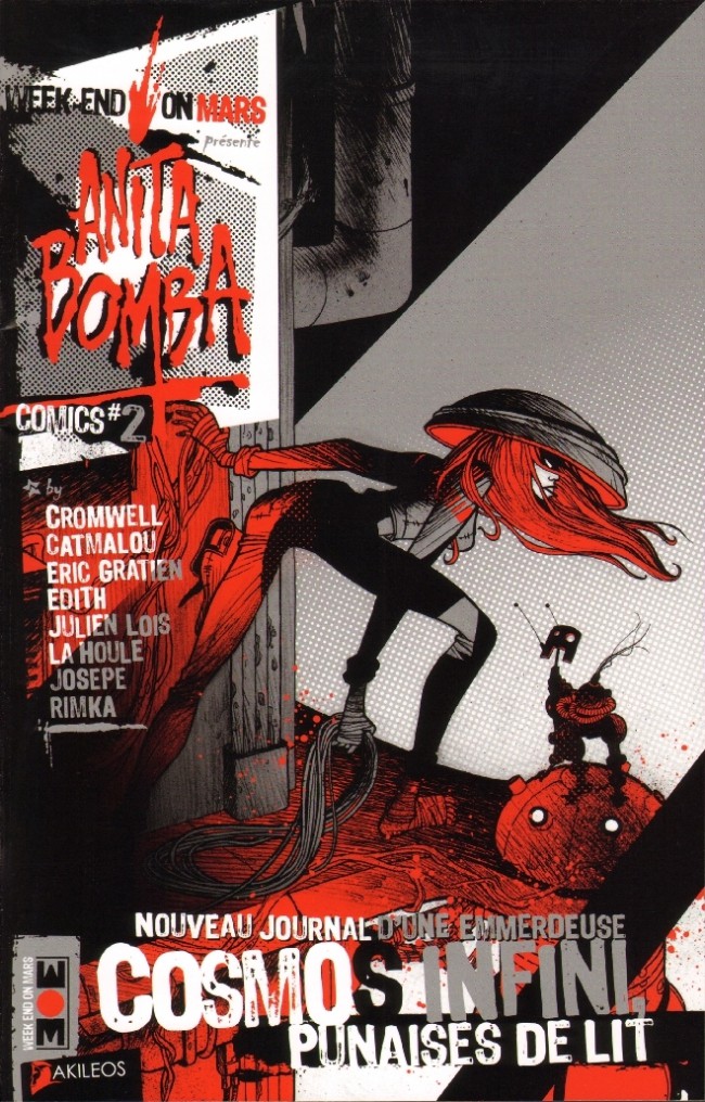 Couverture de l'album Anita Bomba Comics #2 Cosmos infini, punaises de lit