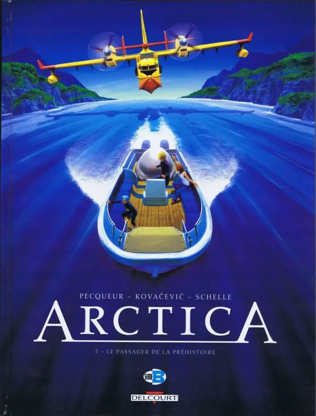 Couverture de l'album Arctica Tome 3 Le passager de la préhistoire