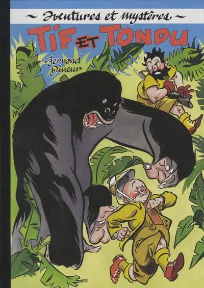 Couverture de l'album Tif et Tondu Aventures et Mystères Tome 4 Au congo belge
