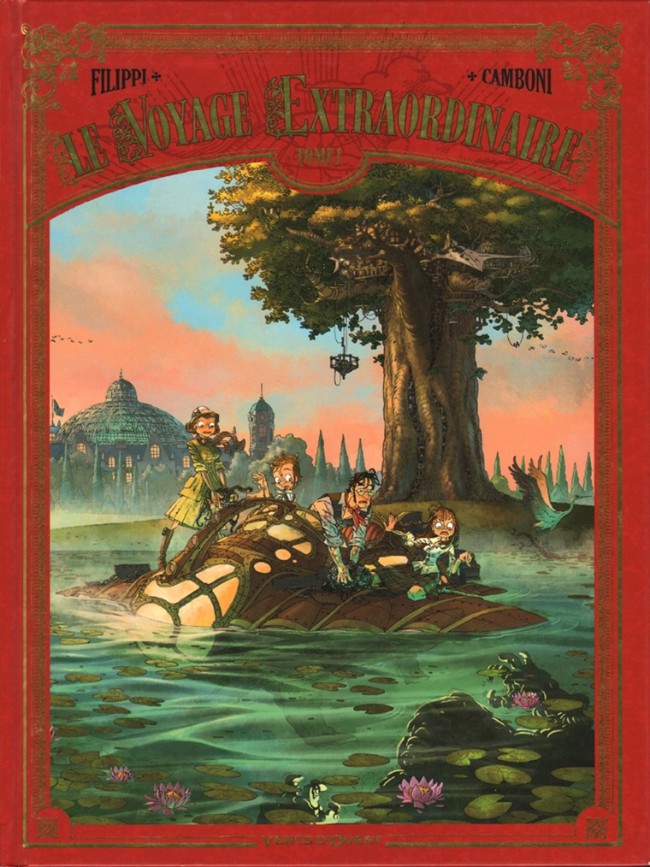 Couverture de l'album Le Voyage Extraordinaire Tome 1 Le Trophée Jules Verne 1/3