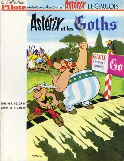Couverture de l'album Astérix Tome 3 Astérix et les Goths