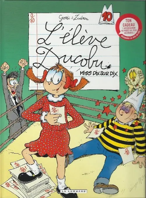 Couverture de l'album L'Élève Ducobu Tome 10 Miss dix sur dix