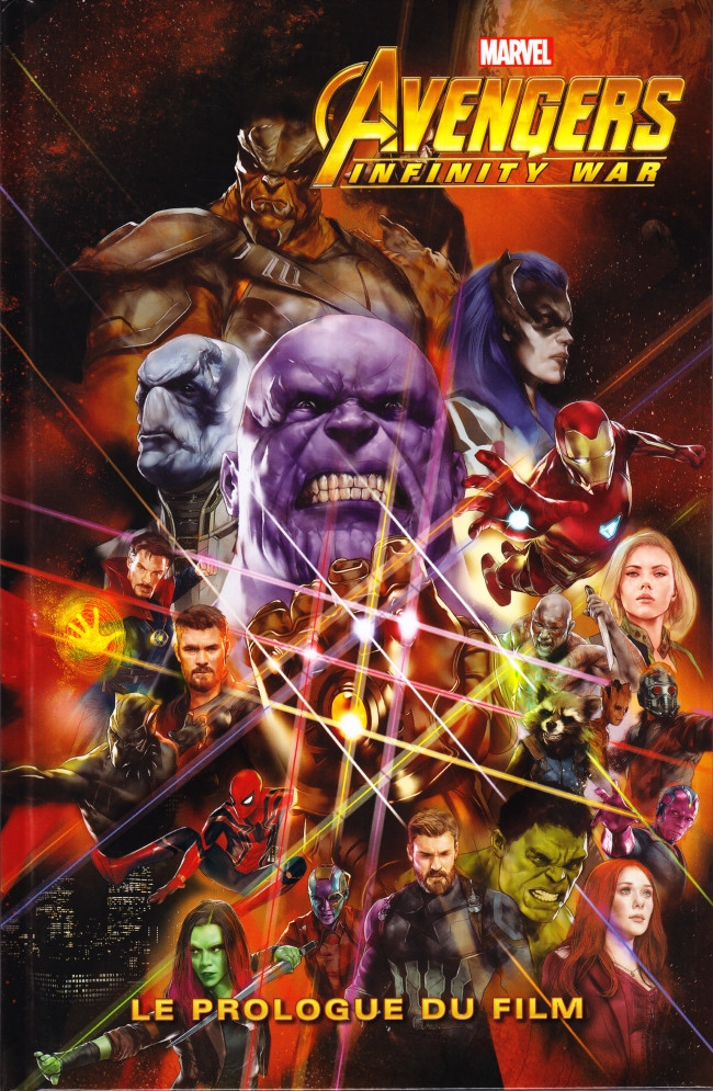 Couverture de l'album Avengers: Infinity War - Le Prologue du film