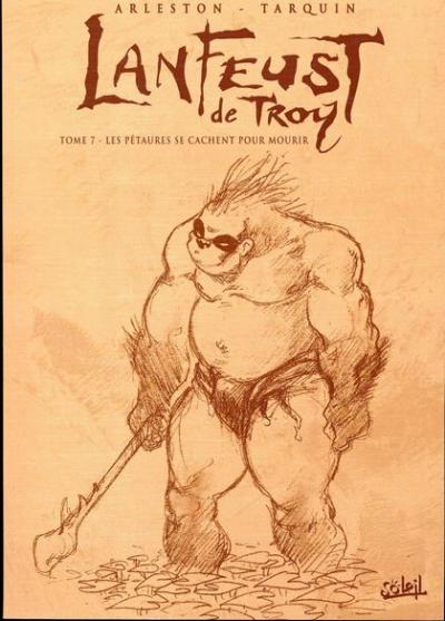 Couverture de l'album Lanfeust de Troy Tome 7 Les pétaures se cachent pour mourir