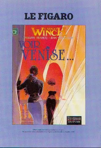 Couverture de l'album Largo Winch Tome 9 Voir Venise...