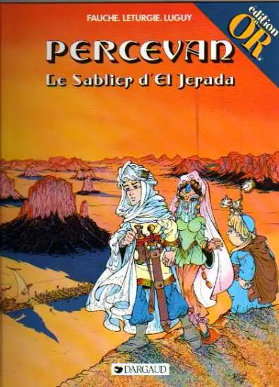 Couverture de l'album Percevan Tome 5 Le sablier d'El Jerada