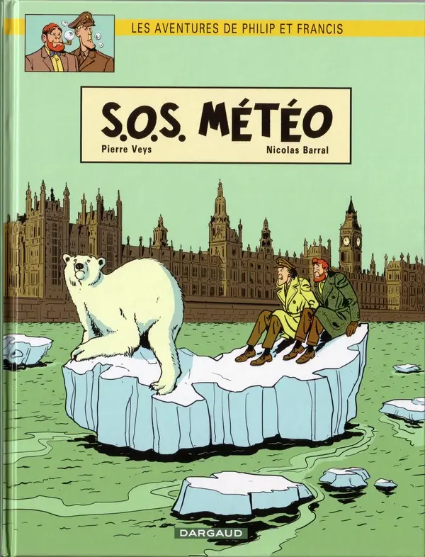Couverture de l'album Les Aventures de Philip et Francis Tome 3 S.O.S. Météo