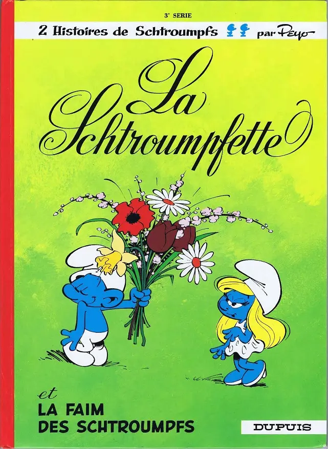 Couverture de l'album Les Schtroumpfs Tome 3 La Schtroumpfette