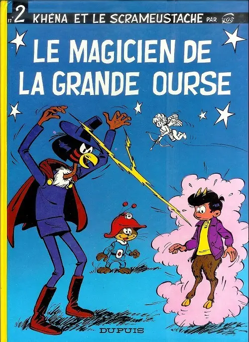 Couverture de l'album Le Scrameustache Tome 2 Le magicien de la Grande Ourse