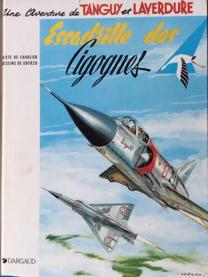 Couverture de l'album Tanguy et Laverdure Tome 4 Escadrille des cigognes