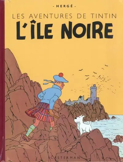 Couverture de l'album Tintin Tome 7 L'île noire