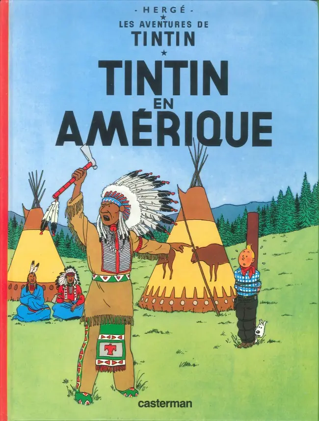 Couverture de l'album Tintin Tome 3 Tintin en Amérique