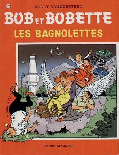 Couverture de l'album Bob et Bobette Tome 232 Les Bagnolettes