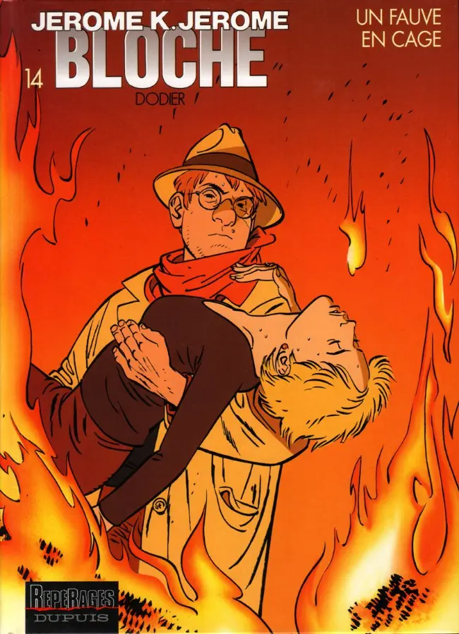 Couverture de l'album Jérôme K. Jérôme Bloche Tome 14 Un fauve en cage