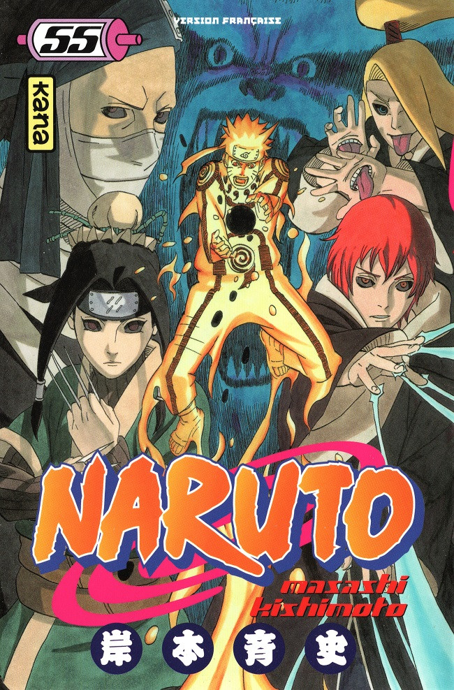 Couverture de l'album Naruto 55 Le début de la grande guerre !
