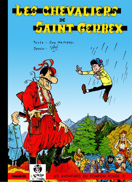 Couverture de l'album Les Aventures du Pompon Rouge Tome 14 Les chevaliers de Saint Gerbex