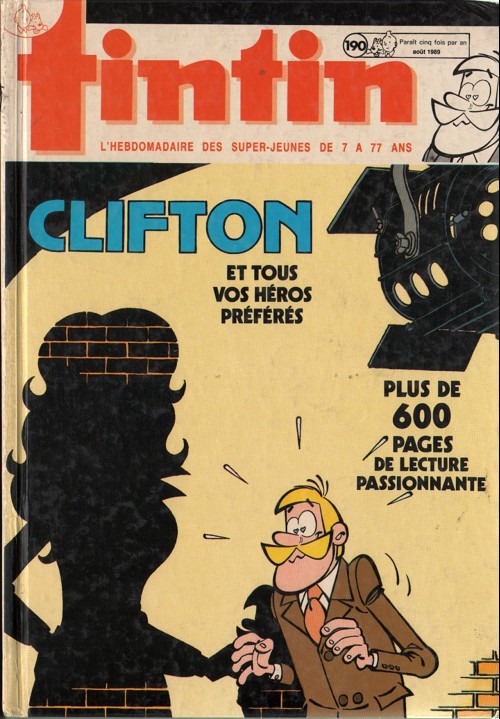 Couverture de l'album Tintin Tome 190