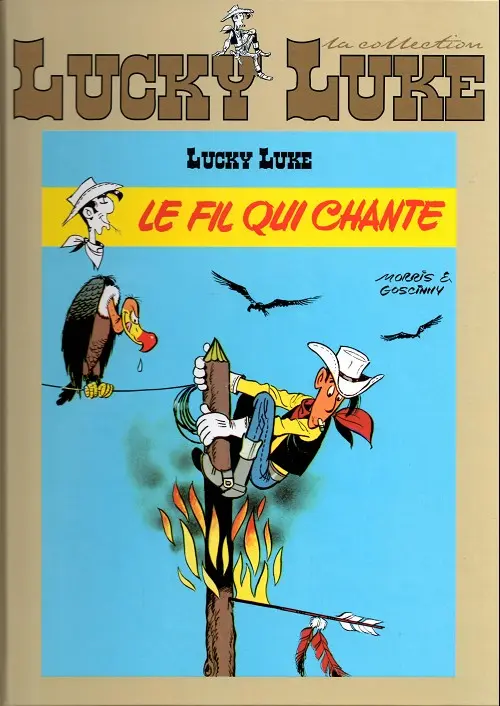 Couverture de l'album Lucky Luke La collection Tome 16 Le fil qui chante