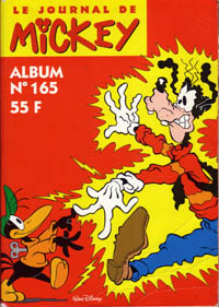 Couverture de l'album Le Journal de Mickey Album N° 165