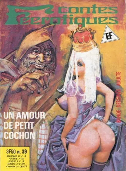 Couverture de l'album Contes féérotiques Tome 39 Un amour de petit cochon