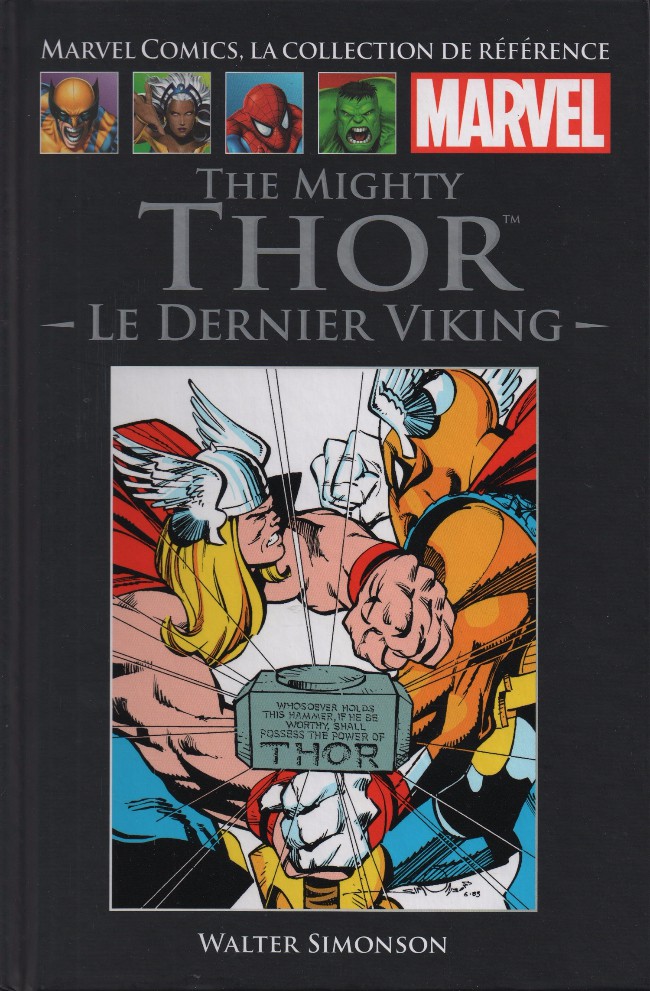 Couverture de l'album Marvel Comics - La collection de référence Tome 48 The Mighty Thor - Le Dernier Viking