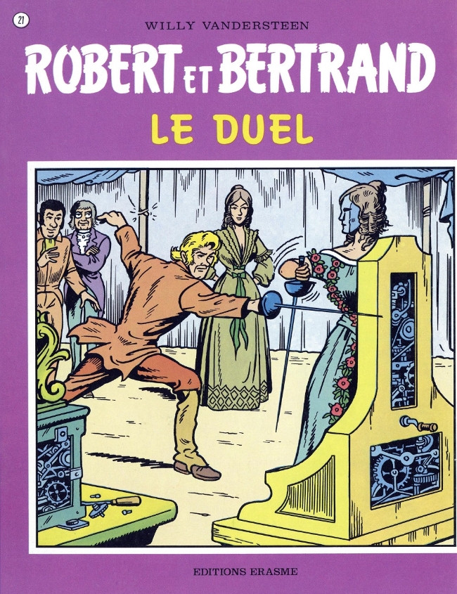 Couverture de l'album Robert et Bertrand Tome 21 Le duel