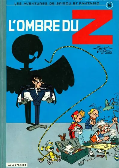 Couverture de l'album Spirou et Fantasio Tome 16 L'ombre du Z