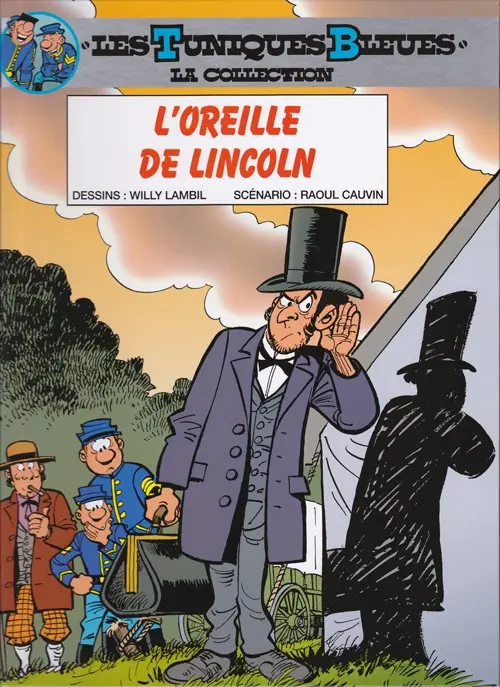 Couverture de l'album Les Tuniques Bleues La Collection (Dupuis) Tome 44 L'oreille de lincoln