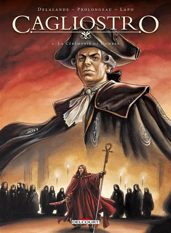 Couverture de l'album Cagliostro Tome 2 La Cérémonie de l'ombre