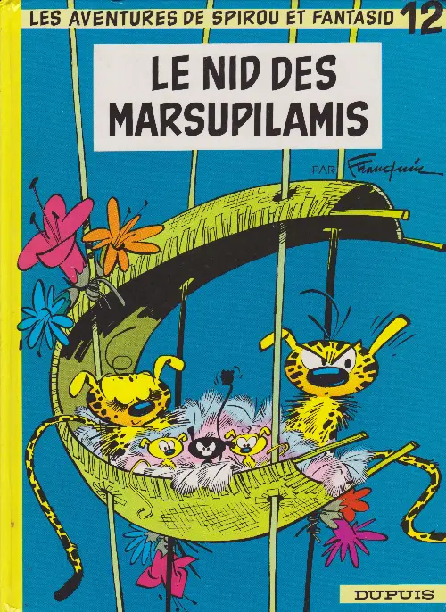 Couverture de l'album Spirou et Fantasio Tome 12 Le nid des Marsupilamis
