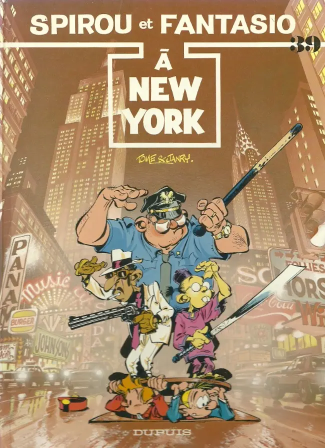 Couverture de l'album Spirou et Fantasio Tome 39 Spirou à New York
