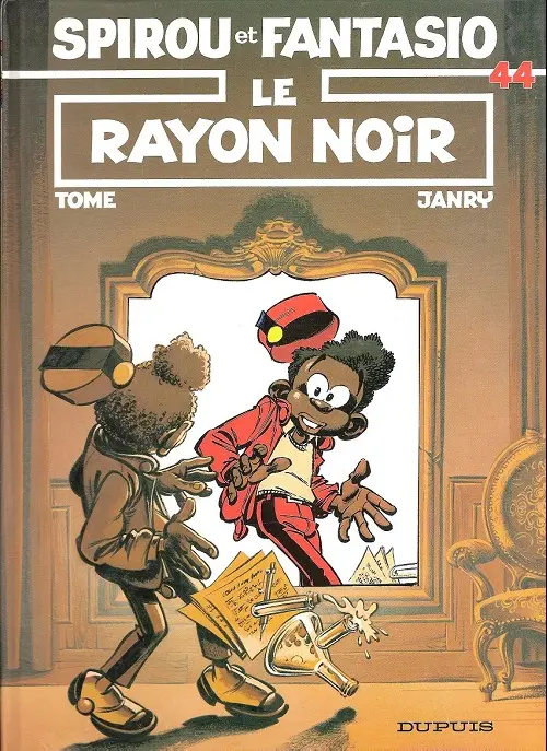 Couverture de l'album Spirou et Fantasio Tome 44 Le rayon noir