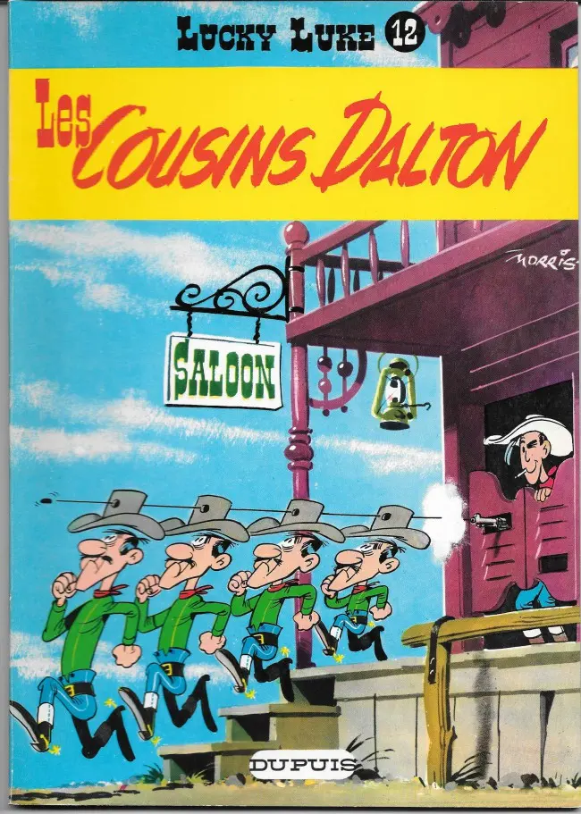 Couverture de l'album Lucky Luke Tome 12 Les cousins Dalton