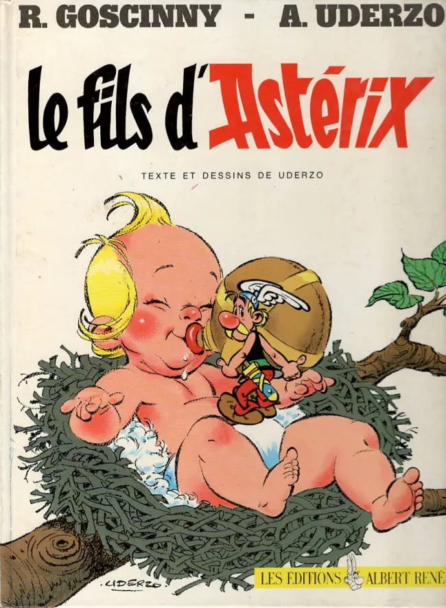 Couverture de l'album Astérix Tome 27 Le fils d'Astérix